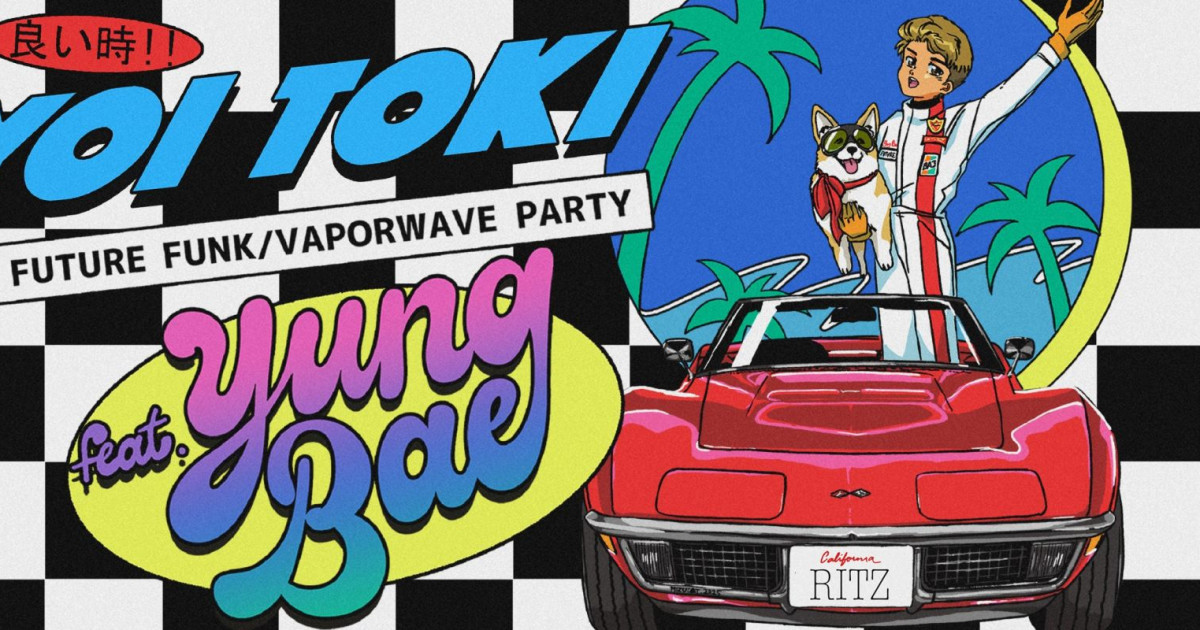 Yoi Toki 'Yung Bae' A Future Funk/Vaporwave Party in San Jose at
