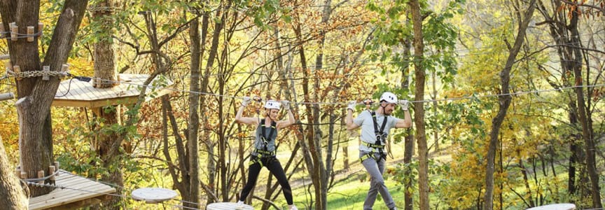 Zip Line & Ropes Course