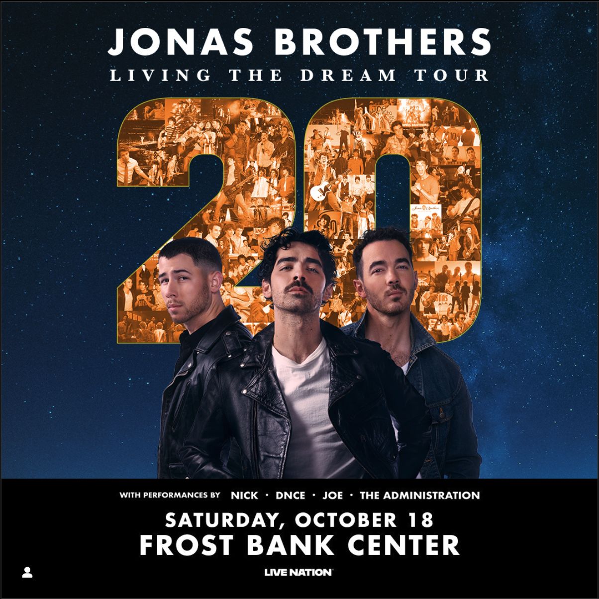 Jonas Brothers Jonas20: Living The Dream Tour in San Antonio at