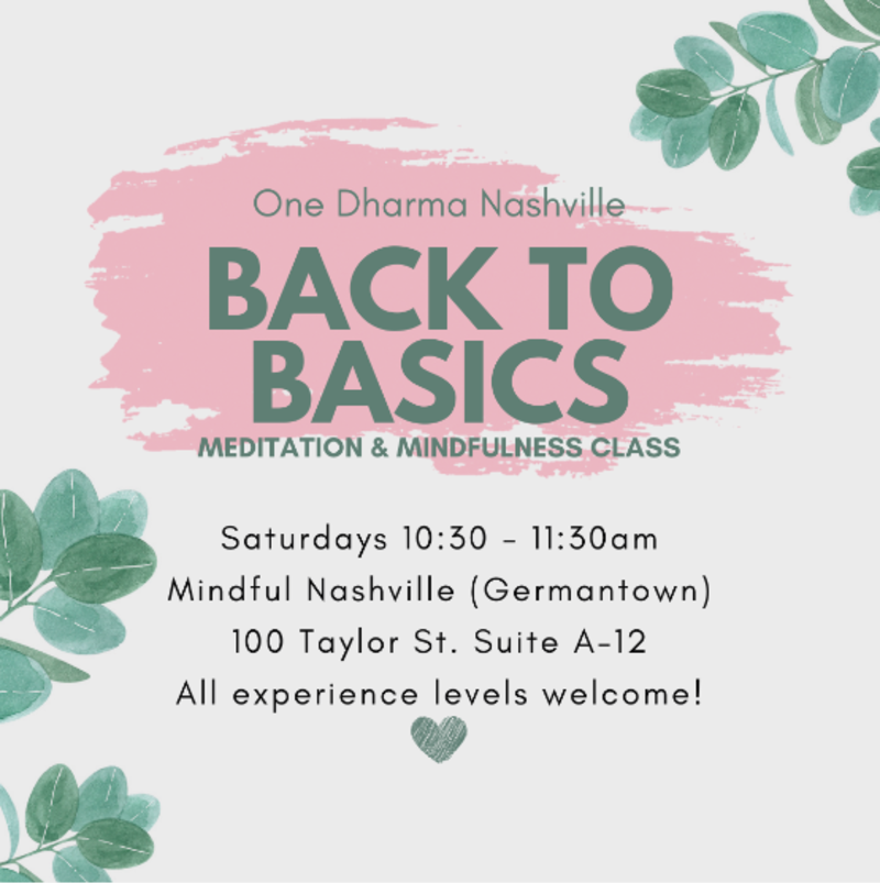 Mindful Nashville: One Dharma Hosts Group Meditation Class