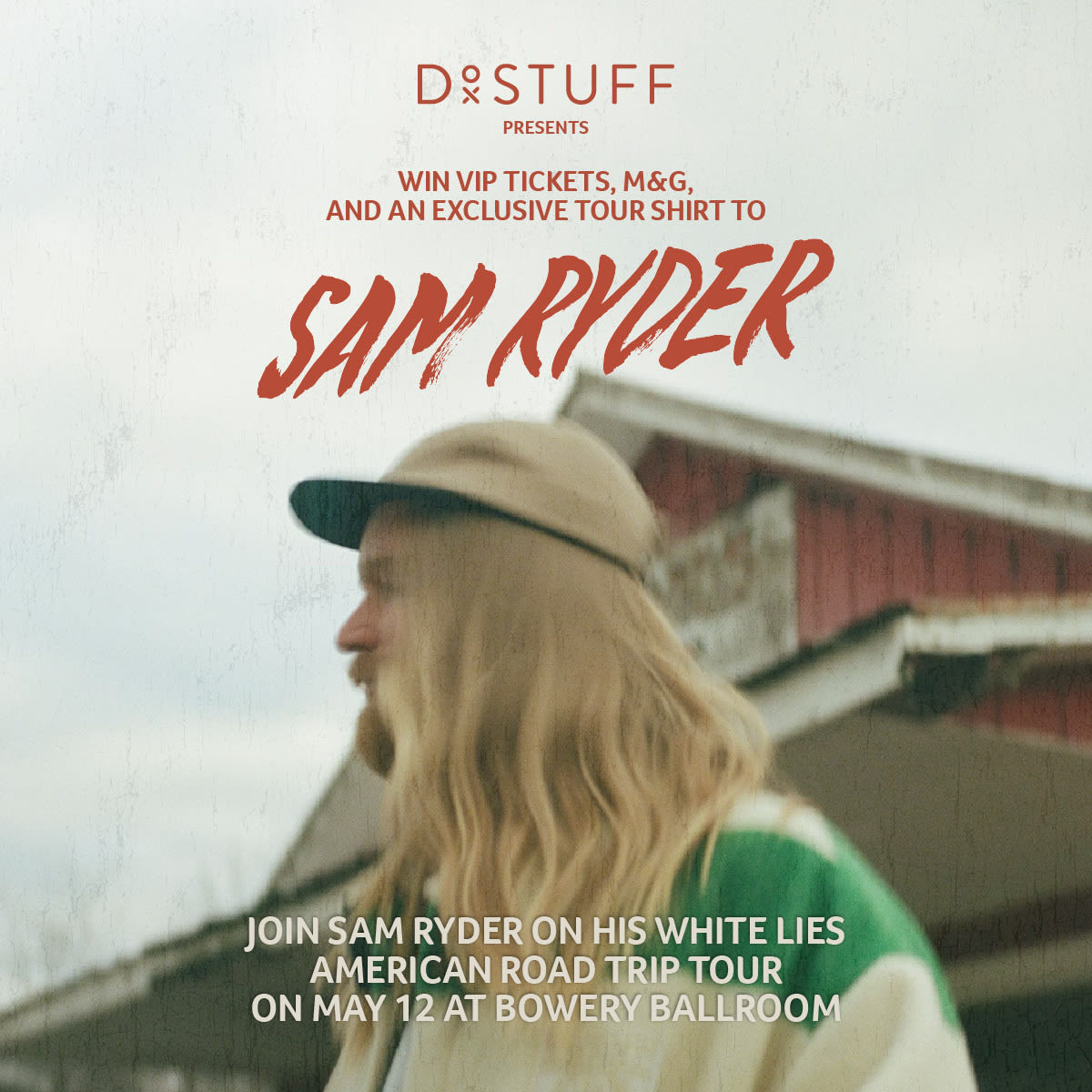 Sam Rider Poster Sam Ryder in New York at The Bowery Ballroom