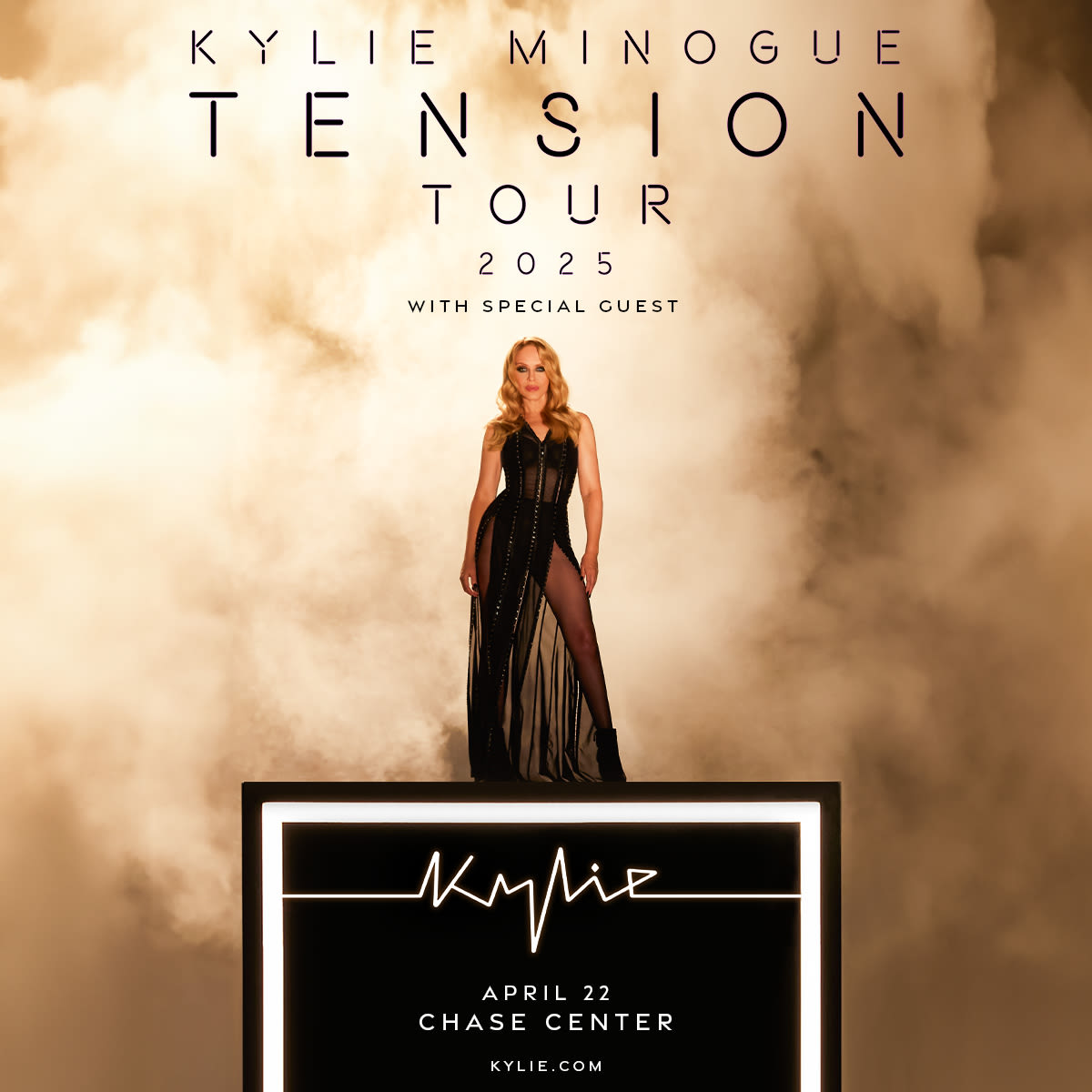 Kylie Minogue in San Francisco at Chase Center