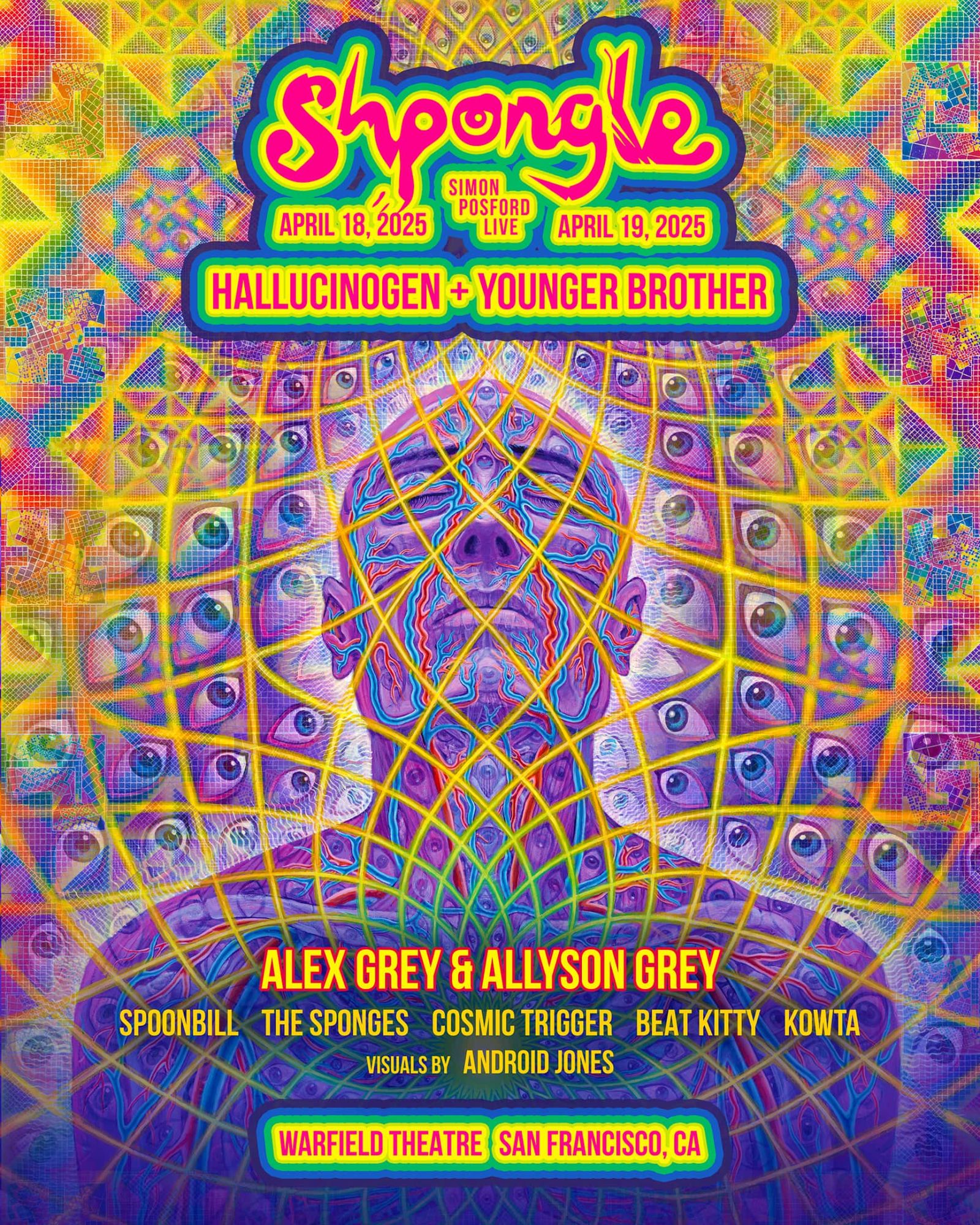 Shpongle in San Francisco at The Warfield
