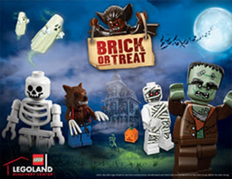 BRICK-OR-TREAT in San Antonio at Legoland Discovery Center