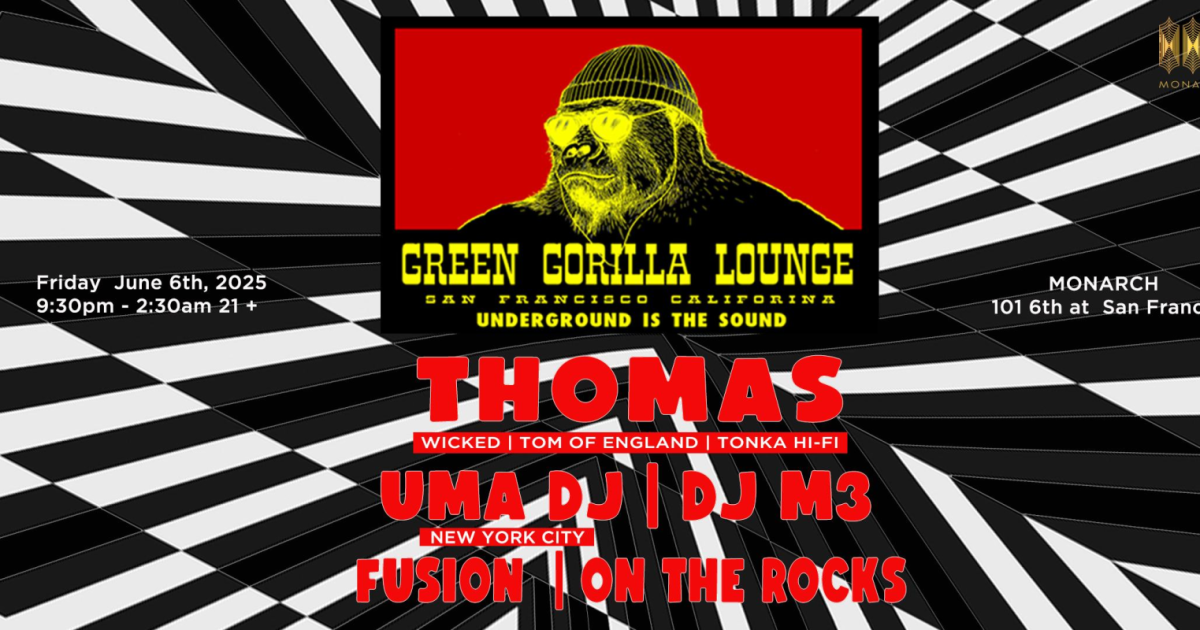 Thomas w/ Uma DJ, DJ M3, Fusion, On The Rocks in San
