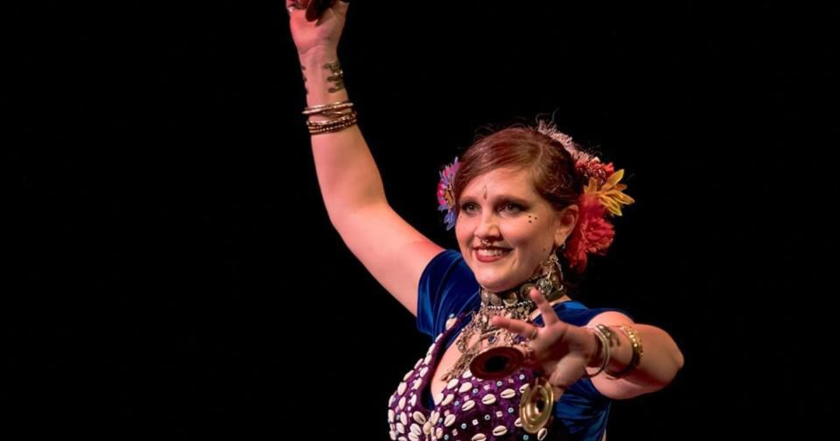 Belly Dance Ft April in Indianapolis at Sultana Cafe & Hookah Bar