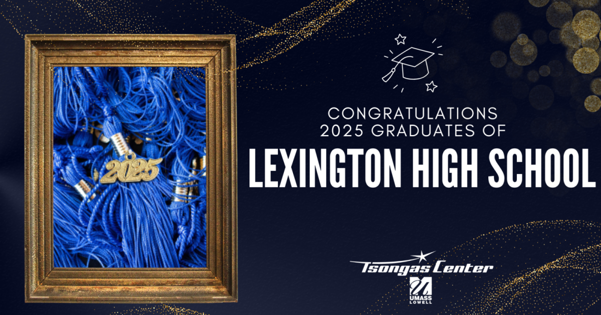 Lexington High School Class of 2025 Graduation in Lowell at