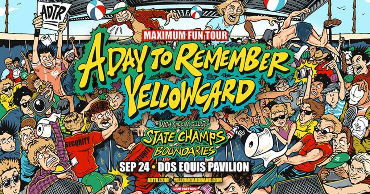 A Day To Remember & Yellowcard - Maximum Fun Tour in Dallas at Dos