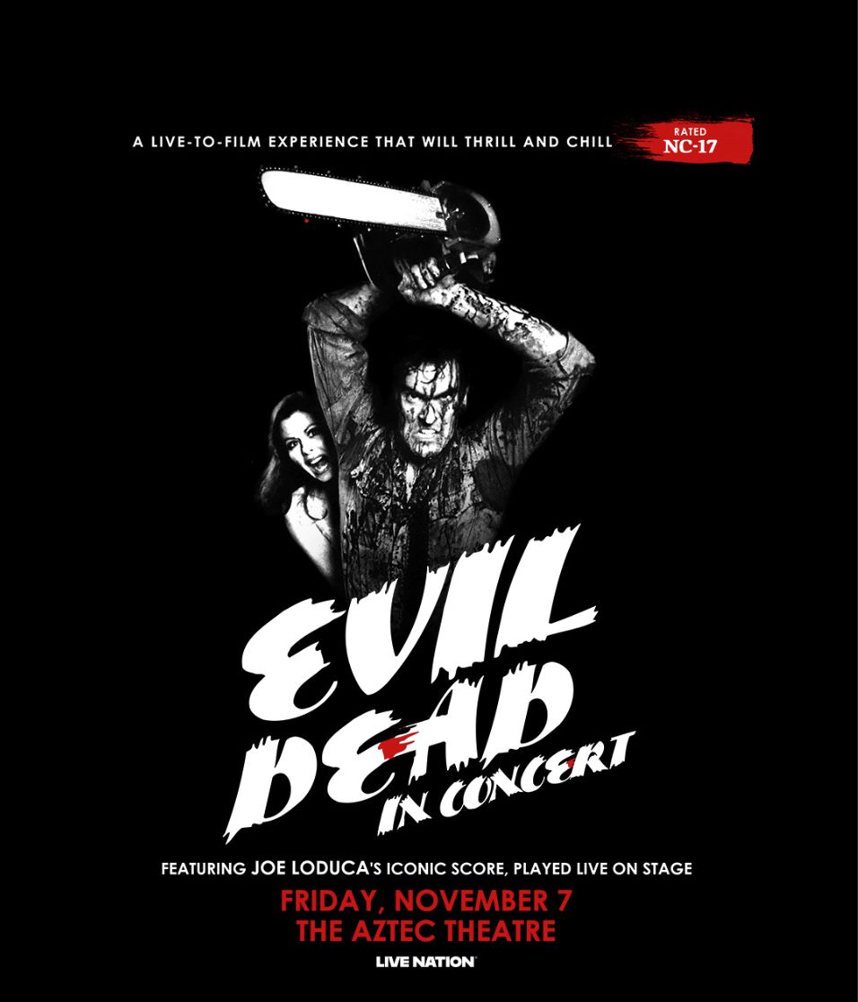 Evil Dead In Concert in San Antonio at Aztec Theatre