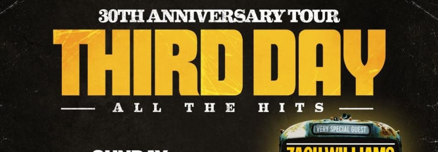 THIRD DAY 30th Anniversary Tour with very special guest Zach Williams  at Bridgestone Arena in Nashville, TN