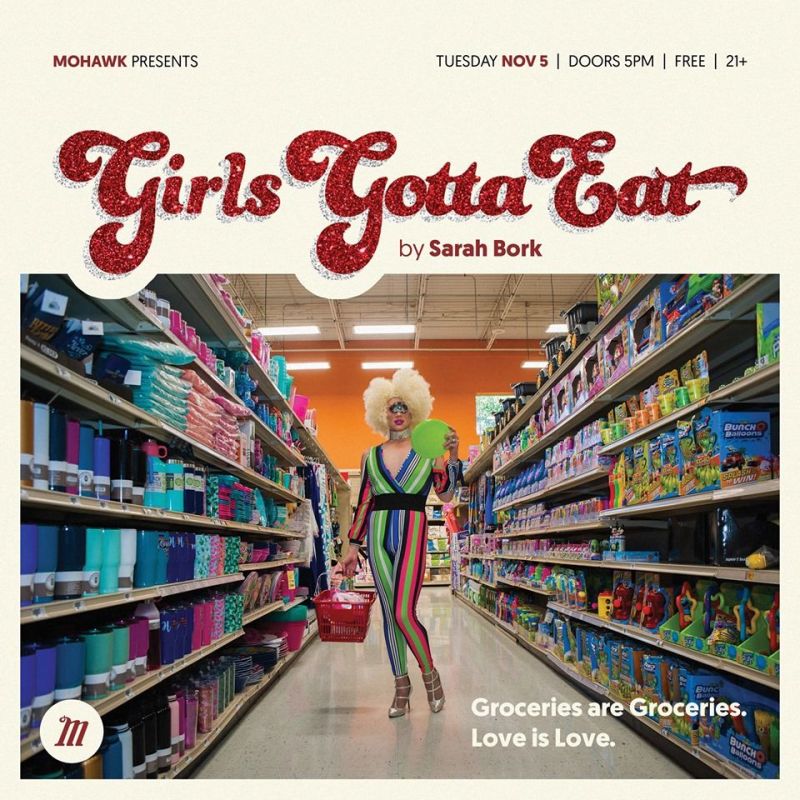 Girls Gotta Eat Art Show in Austin at Mohawk Austin