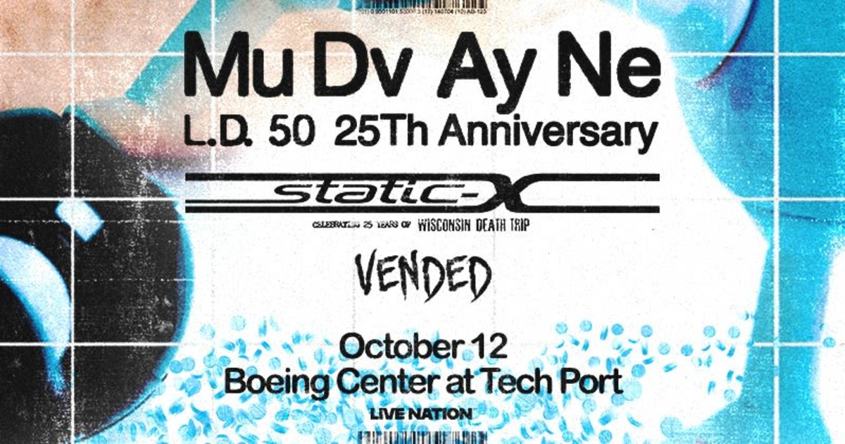 Mudvayne: L.D. 50 25th Anniversary Tour in San Antonio at Boeing