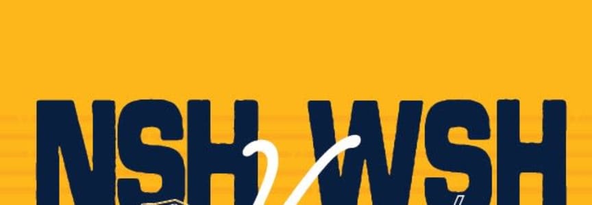 Nashville Predators vs Washington Capitals at Bridgestone Arena in Nashville, TN