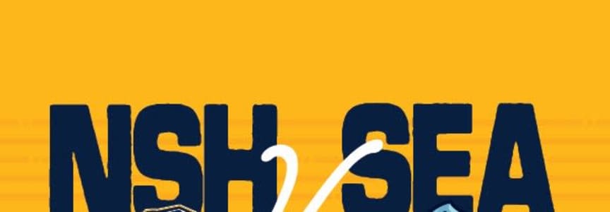 Nashville Predators vs Seattle Kraken at Bridgestone Arena in Nashville, TN