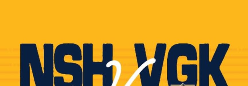 Nashville Predators vs Vegas Golden Knights at Bridgestone Arena in Nashville, TN