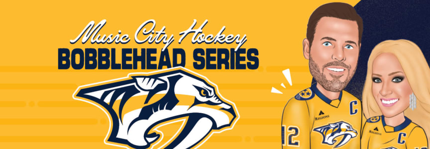 Nashville Predators vs Montréal Canadiens at Bridgestone Arena in Nashville, TN