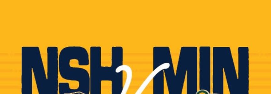 Nashville Predators vs Minnesota Wild at Bridgestone Arena in Nashville, TN