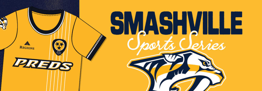 Nashville Predators vs San Jose Sharks at Bridgestone Arena in Nashville, TN