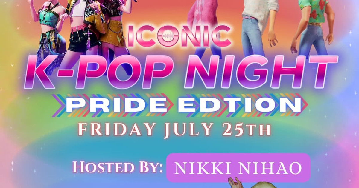 Iconic K-Pop Night: Pride Edition in Portland at Elevate