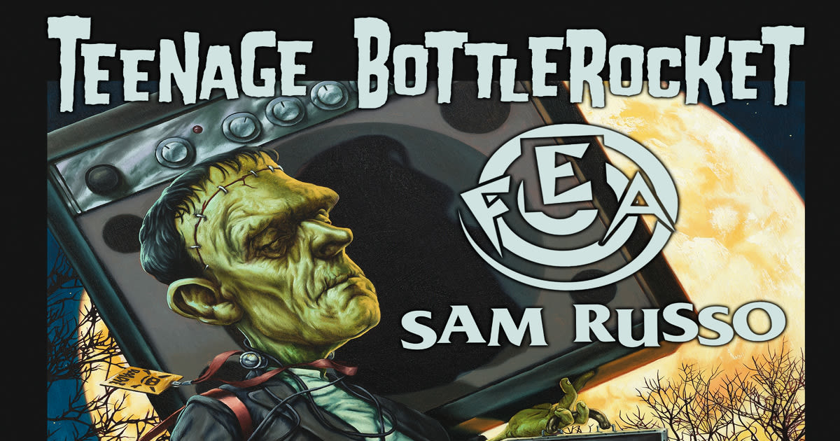 Teenage Bottlerocket + Fea + Sam Russo in San Jose at The Ritz