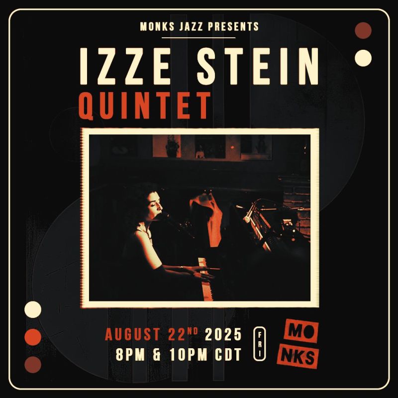 Izze Stein Quintet in Austin at Monks Jazz Club