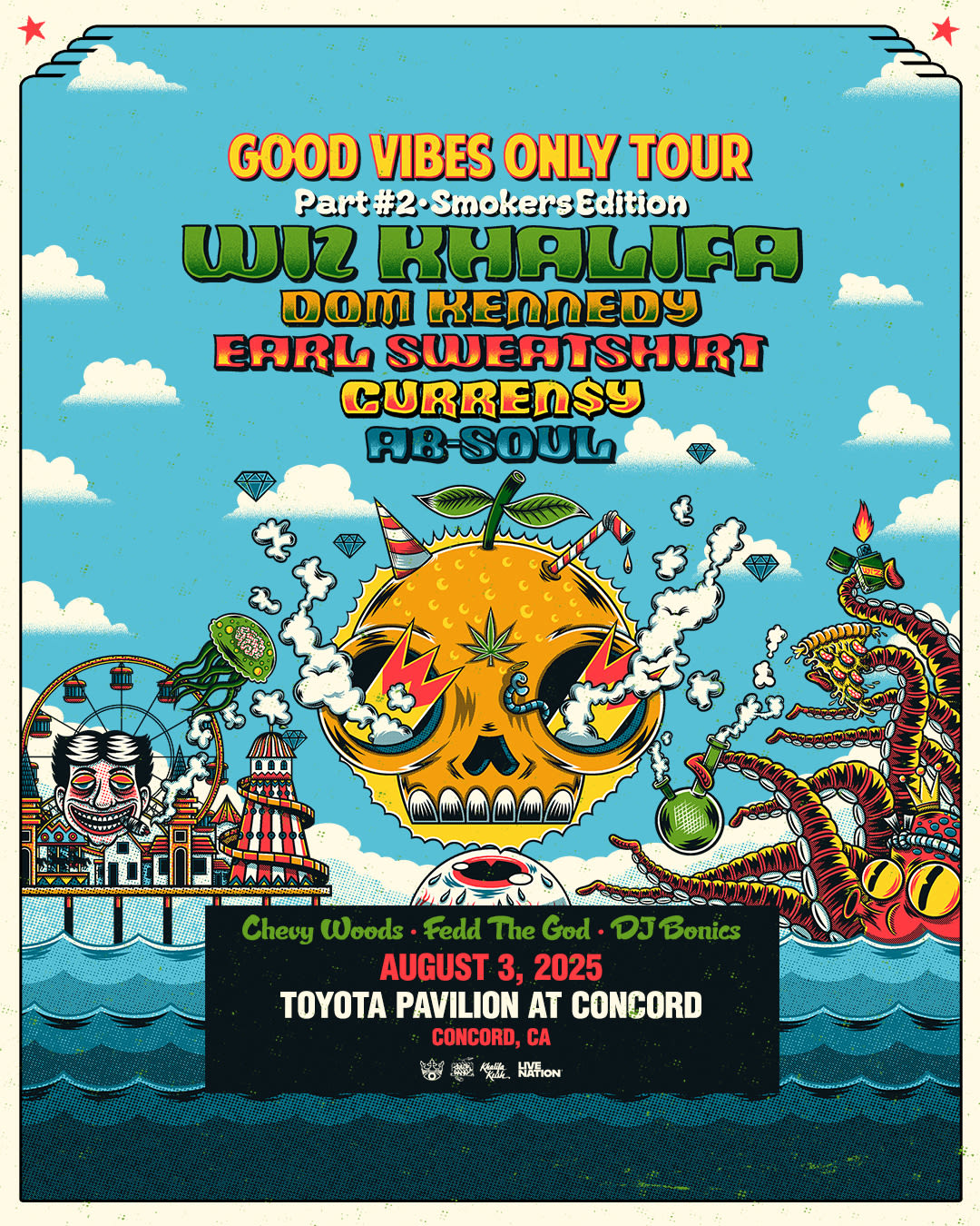 Wiz Khalifa in Concord at Toyota Pavilion at Concord