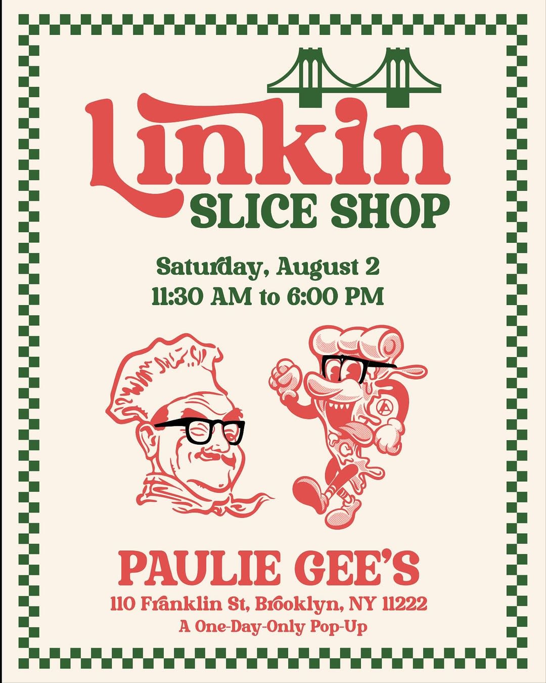 Linkin Park X Paulie Gee's Pizza Pop-Up in NYC at Greenpoint