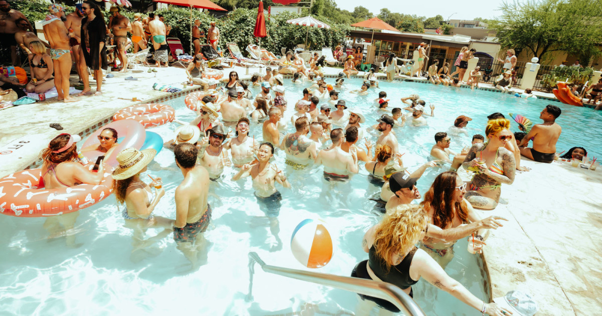 Neon Rainbows YEEHAWTIES: a honky tonk pool party