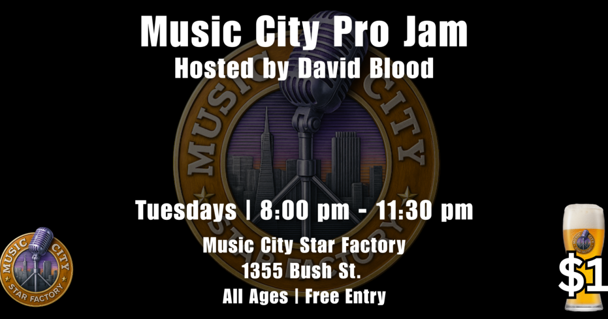 Pro Jam Pro Jam at Music City Star Factory in San Francisco at Music City