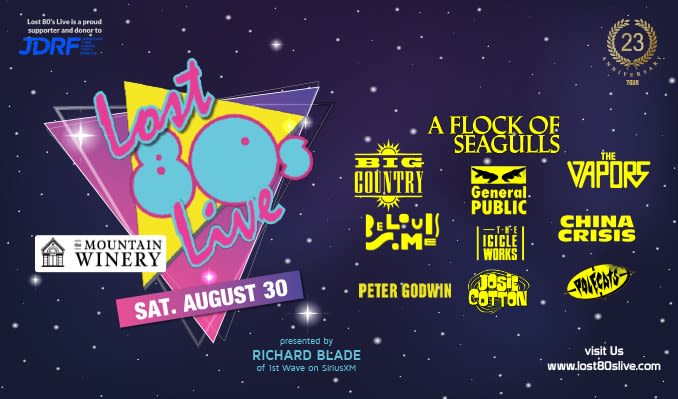 Lost 80's Live feat. A Flock of Seagulls, Big Country, General