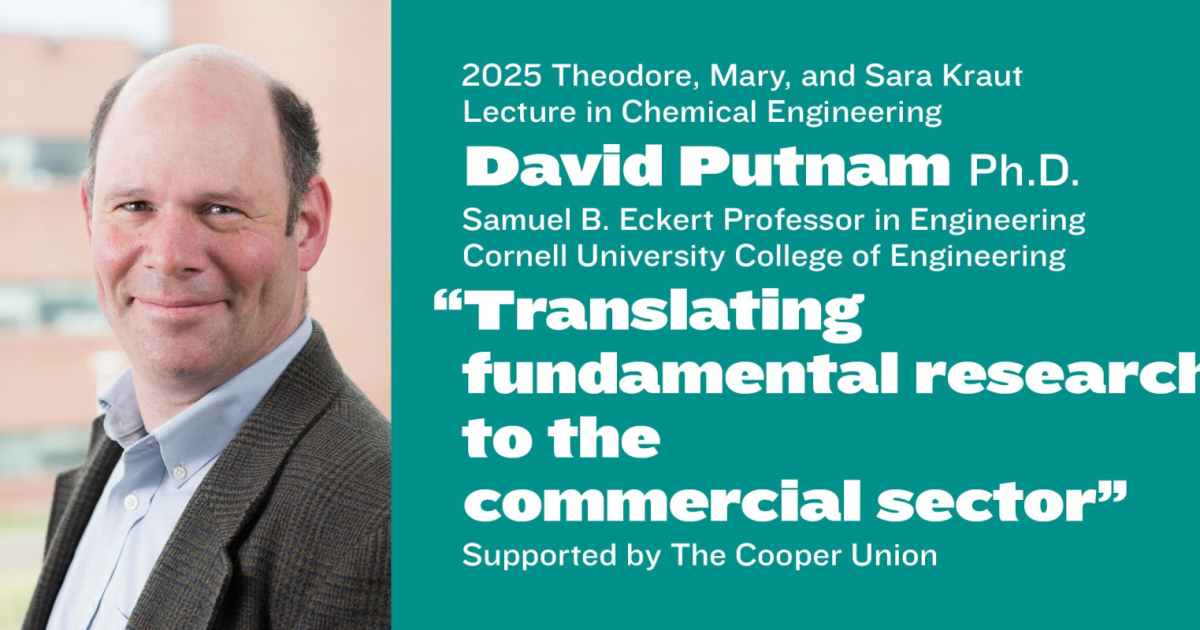 David Putnam, Ph.D., Gives the 2025 Theodore, Mary, and Sara