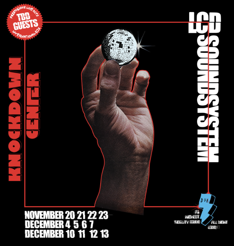 LCD Soundsystem in Queens at Knockdown Center