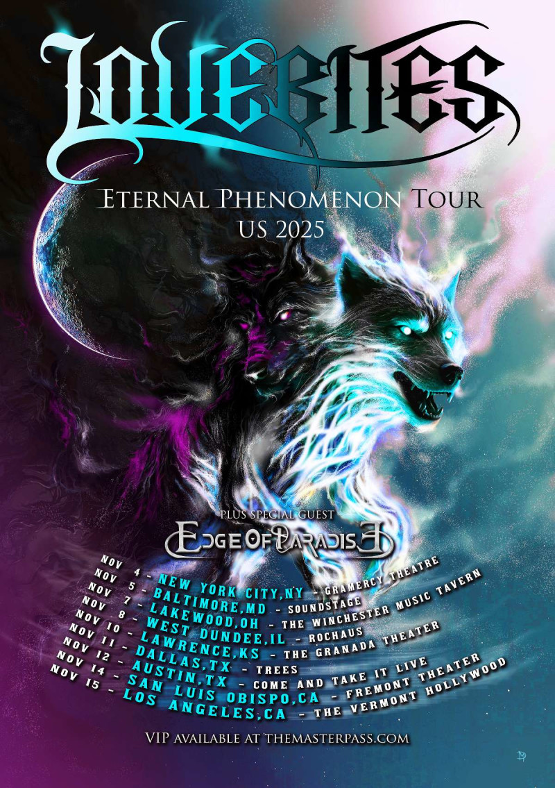 LOVEBITES: Eternal Phenomenon Tour US 2025 in Austin at Come and