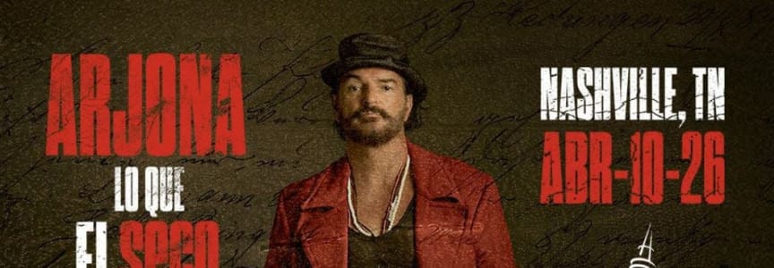 Ricardo Arjona  - LO QUE EL SECO NO DIJO TOUR  at Bridgestone Arena in Nashville, TN