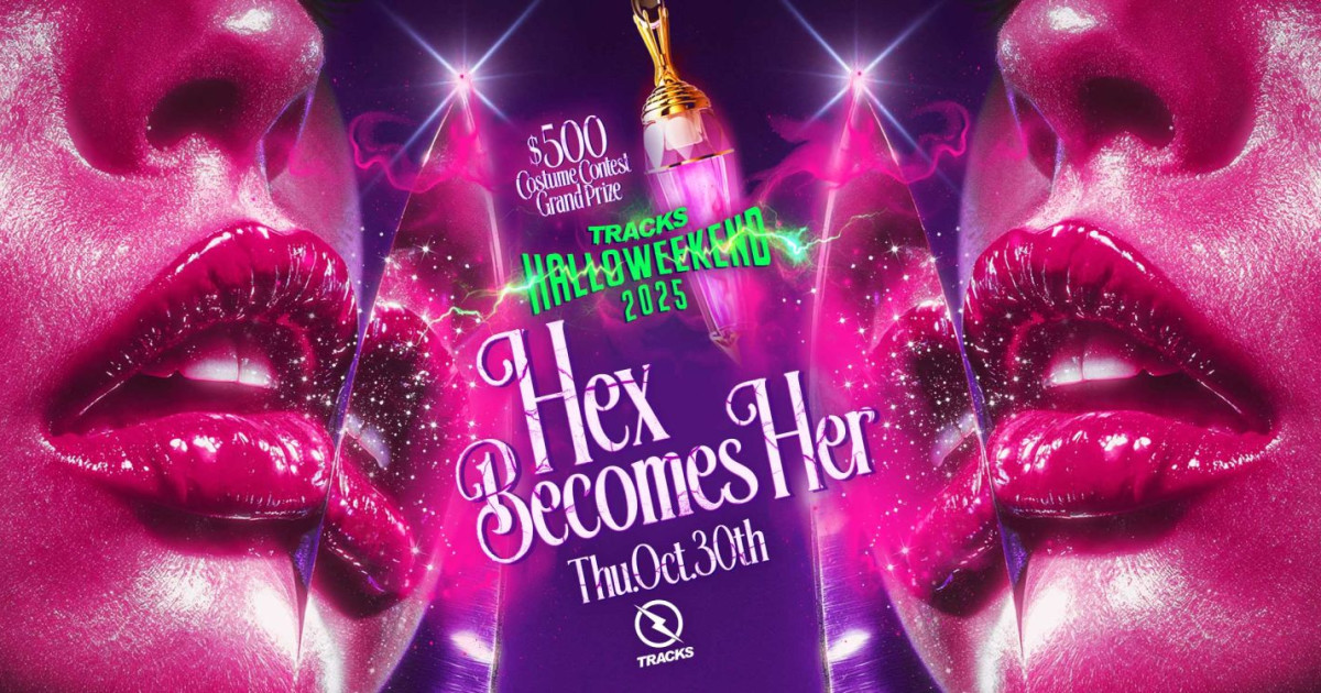 Tacks Denver Tracks Halloweekend 2025: HEX BECOMES HER Ft. G2 in Denver at