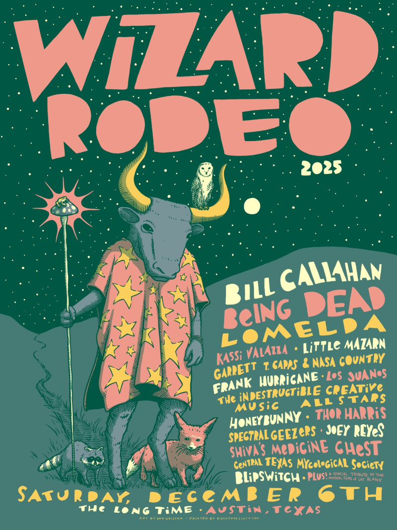 Wizard Rodeo 5 w/ Bill Callahan, Being Dead, Lomelda, & More!