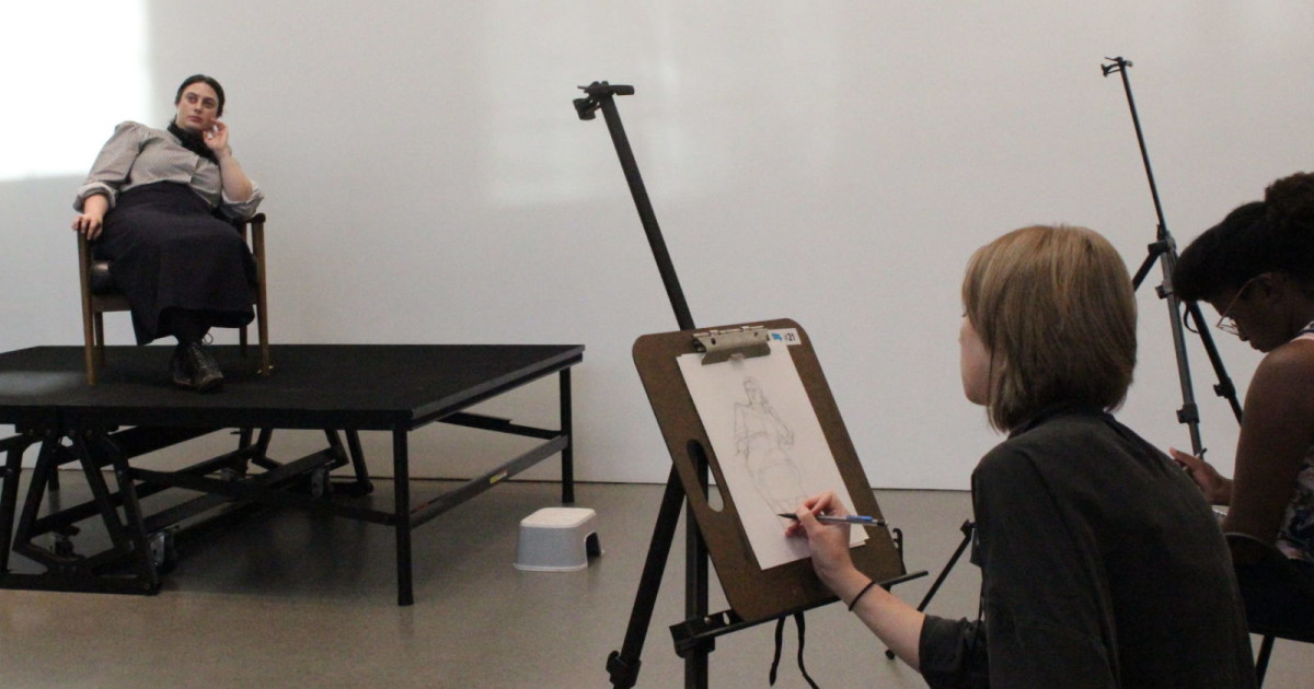 Costumed Figure Drawing in Louisville at The Speed Art Museum