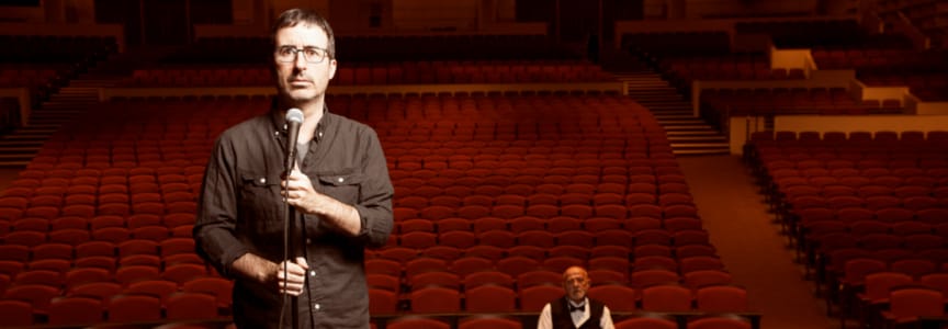 John Oliver, Seth Meyers flyer