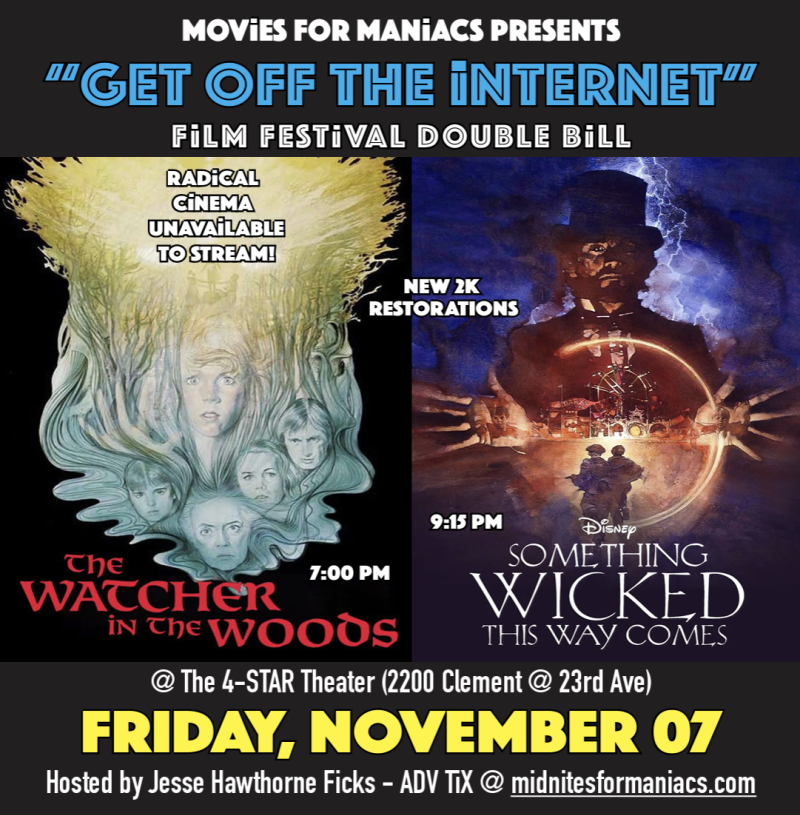 GET OFF THE INTERNET Film Festival Double Bill: The Watcher in the