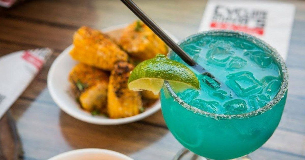 TexMex Fest 6 Jumbo House Margaritas in Austin at Valencia's