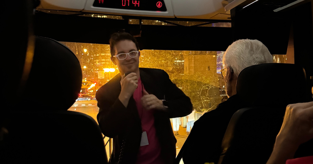 Haunted History Bus Tour - Ghost Tour w/ Adam Selzer (9pm) in