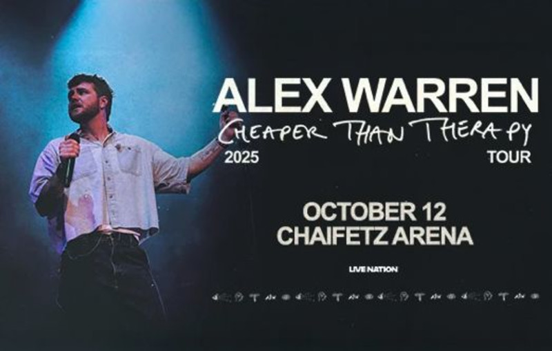 Alex Warren in St Louis at Chaifetz Arena