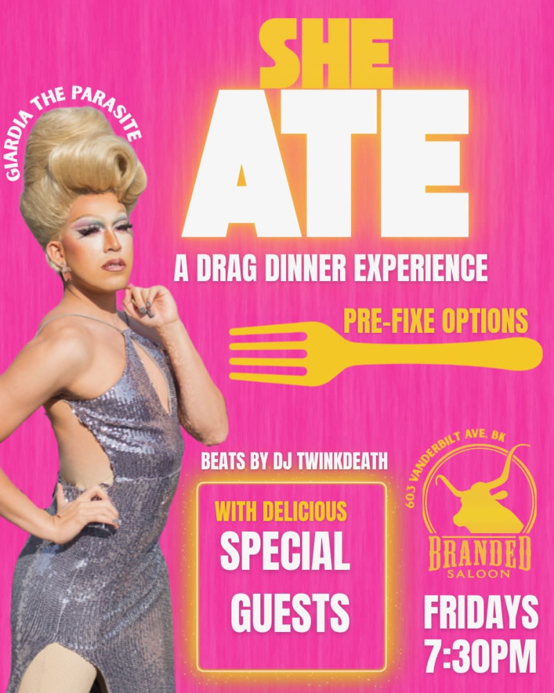SHE ATE! The Drag Dinner Experience