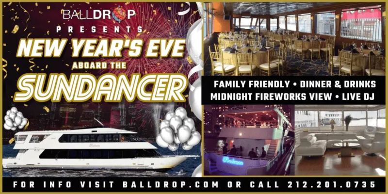 Sundancer Yacht New Years Eve Party Cruise
