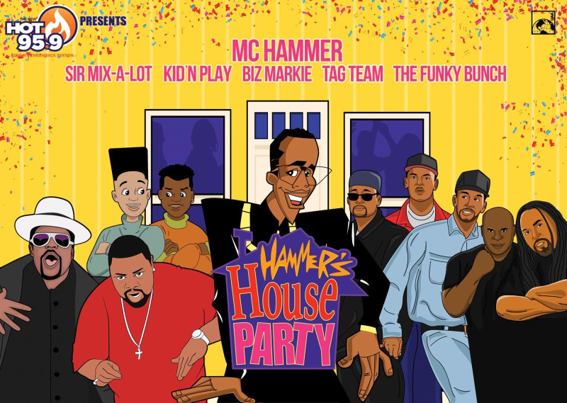 Hammer S House Party Ft Mc Hammer Sir Mix A Lot Biz Markie