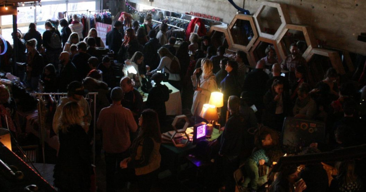 Underground Art Market in Chicago at Salvage One