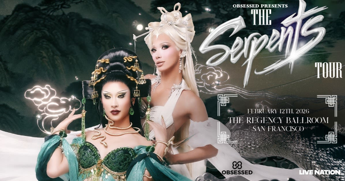 Nymphia Wind and Plastique Tiara in San Francisco at The Regency
