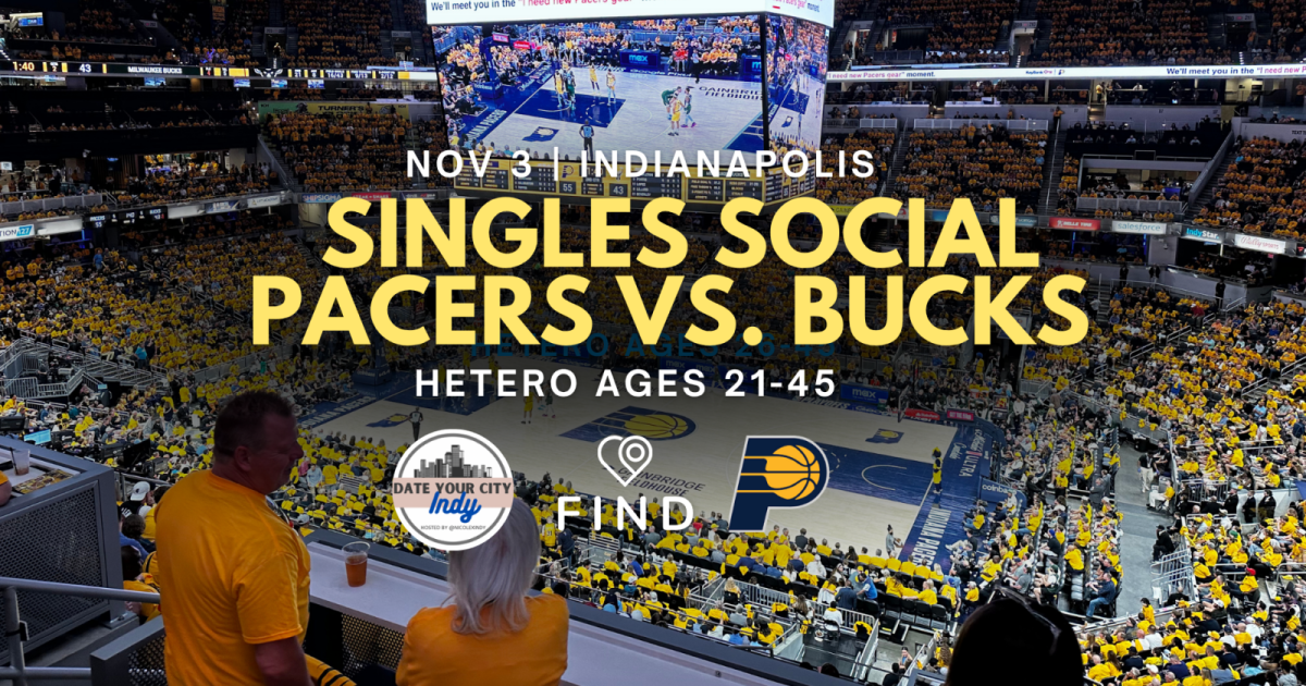 Pacers Singles Social Ages 21-45 | Downtown Indy in Indianapolis