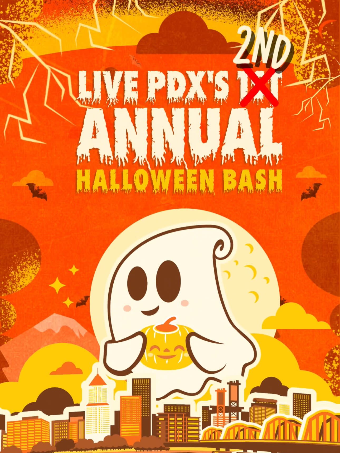 2nd Annual Live PDX's Halloween Bash in Portland at Grand Fir
