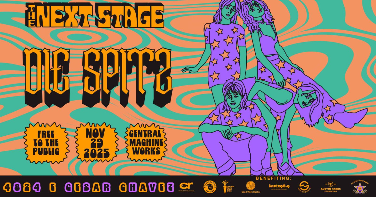 THE NEXT STAGE: Die Spitz in Austin at Central Machine Works